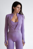 Chaqueta malva